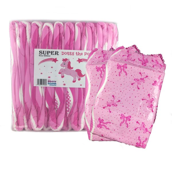 Dotty Diaper Printed Mixed 40 Pack - Image 3