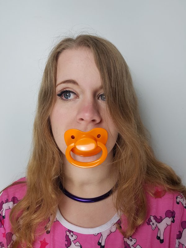 Orange Pacifier