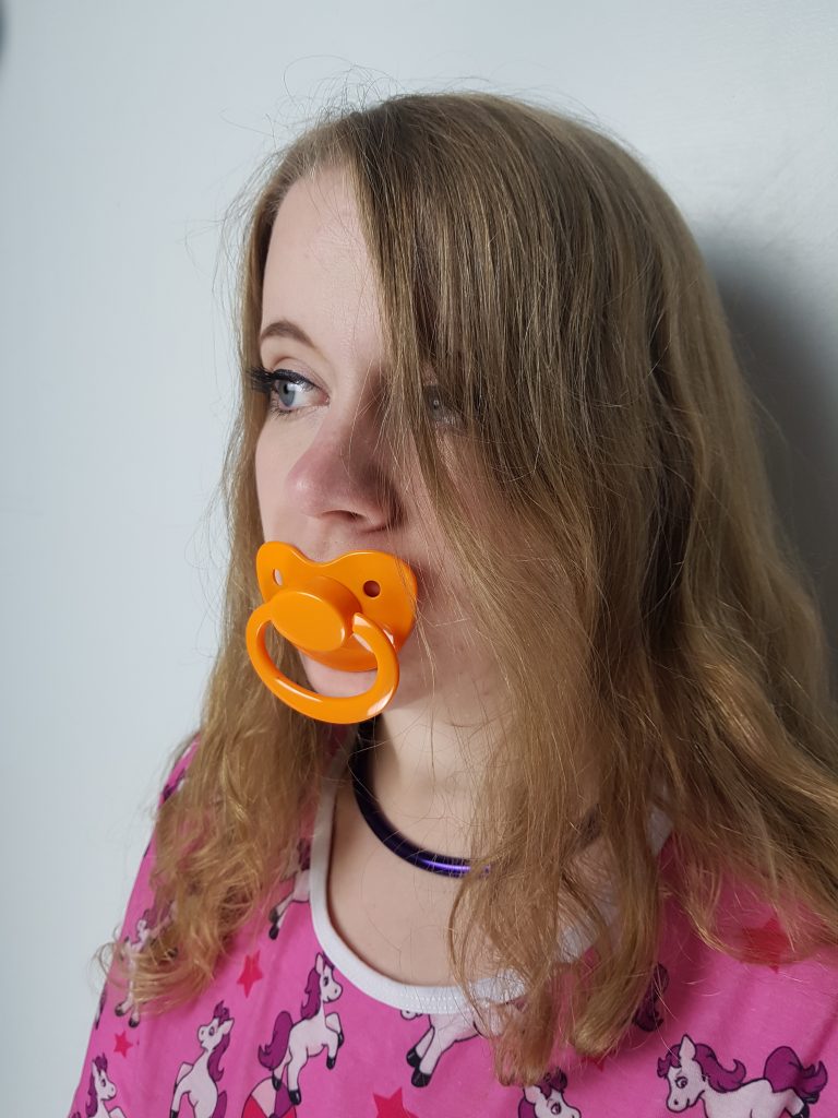 Orange Pacifier