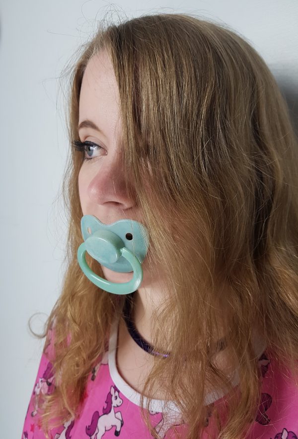 Sparkling Turquoise Pacifier