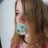 Sparkling Turquoise Pacifier - Image 2