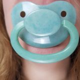Sparkling Turquoise Pacifier - Image 3