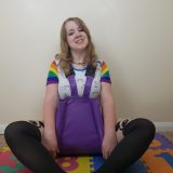 Purple PVC Spreader Pants - Image 4