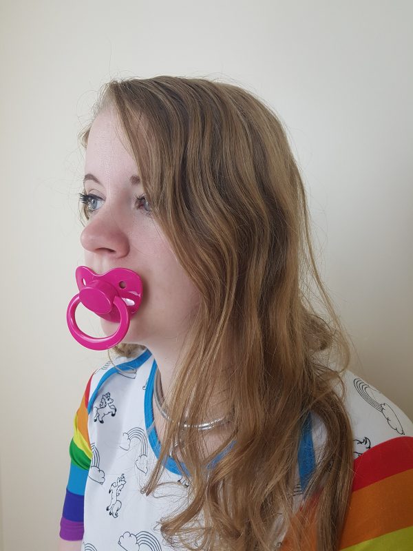 Hot Pink Pacifier - Image 3