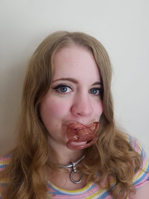 Sparkling Translucent Bronze Pacifier - Image 3