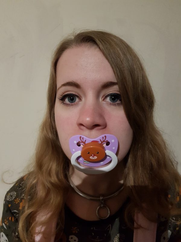 Christmas Reindeer pacifier