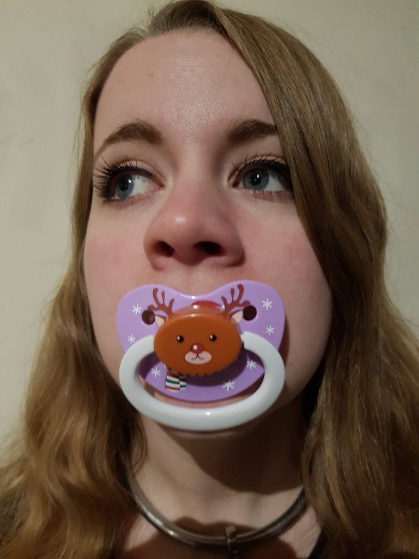 Christmas Reindeer pacifier - Image 3
