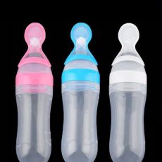 Adult spoon feeding bottle In 5 different colors 90ml - White