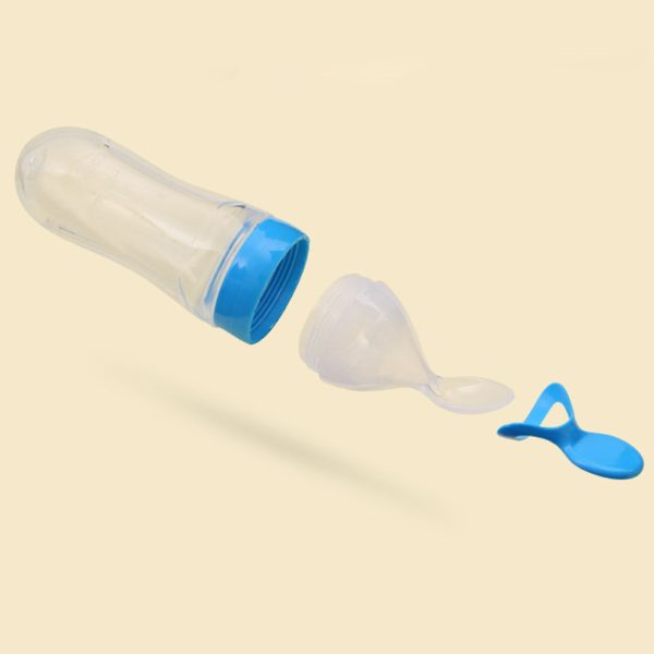Adult spoon feeding bottle In 5 different colors 90ml - Image 2