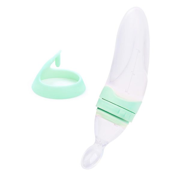 White Adult spoon feeding bottle In 2 different colors 90ml - Image 4