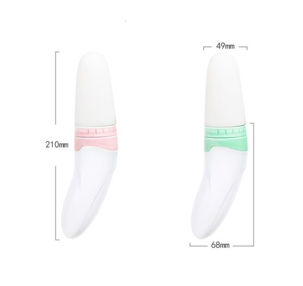 White Adult spoon feeding bottle In 2 different colors 90ml - Image 2