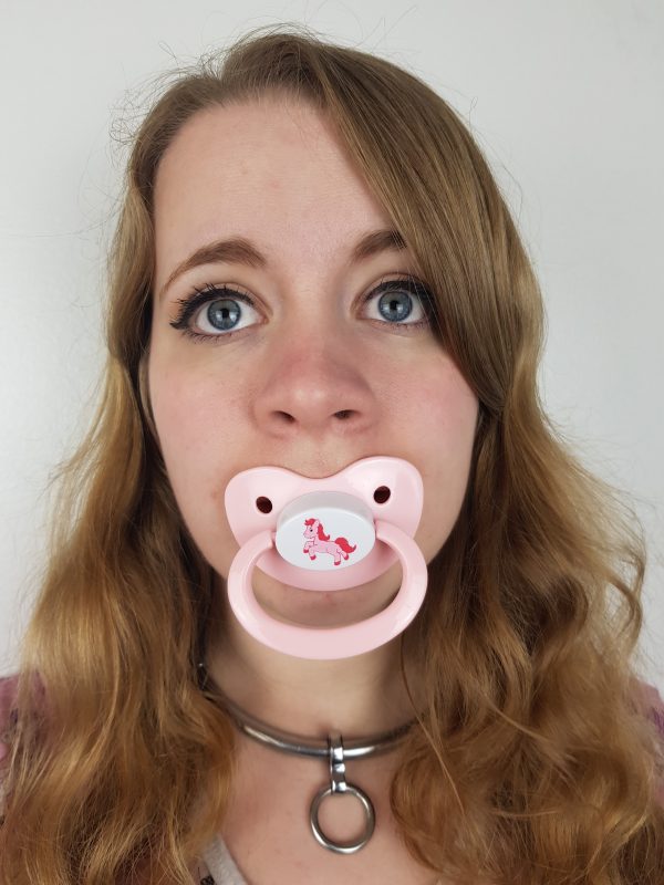 Dotty The pony pacifier Pink