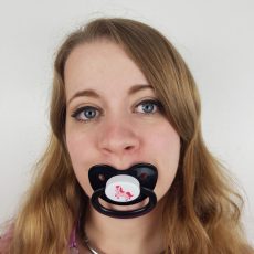 Dotty The pony pacifier Black