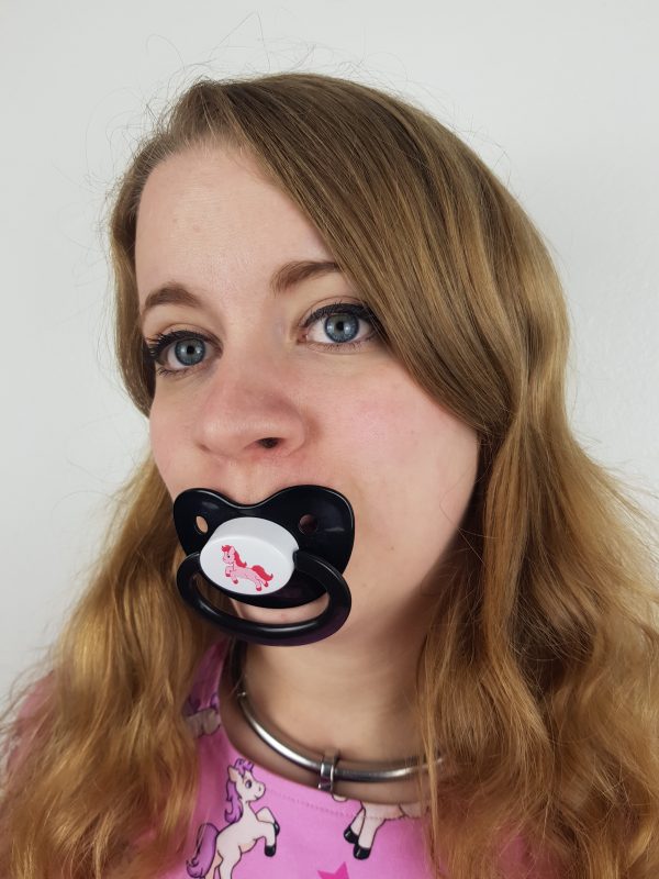 Dotty The pony pacifier Black - Image 2