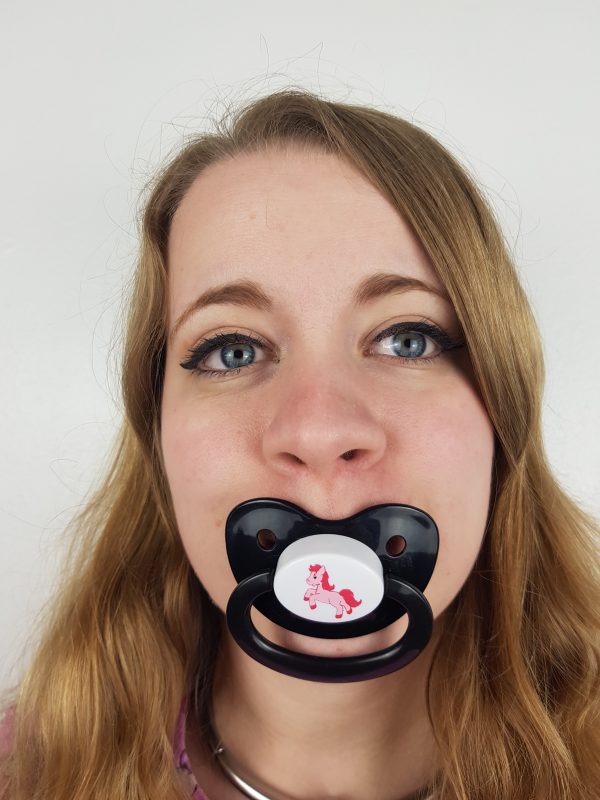 Dotty The pony pacifier Black - Image 4