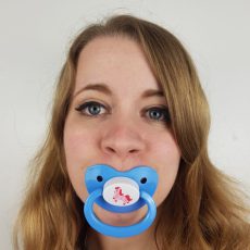 Dotty The pony pacifier Blue