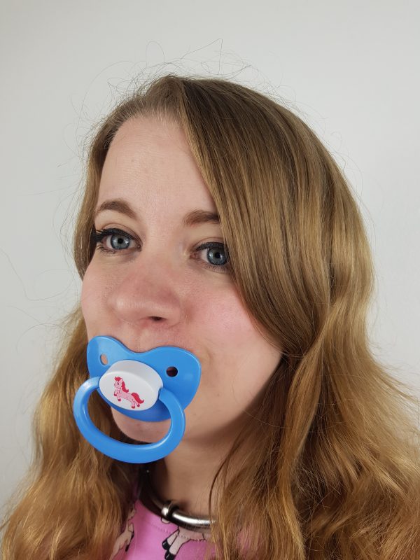 Dotty The pony pacifier Blue - Image 2