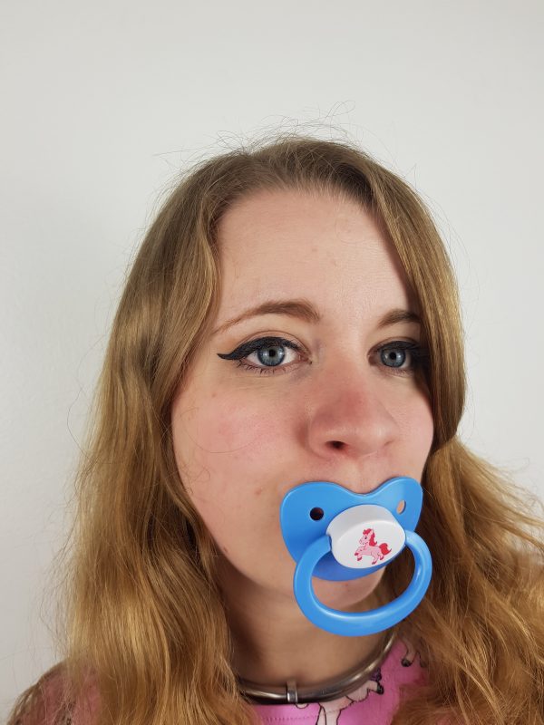 Dotty The pony pacifier Blue - Image 3