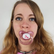 Dotty The pony pacifier Pink Sparkles