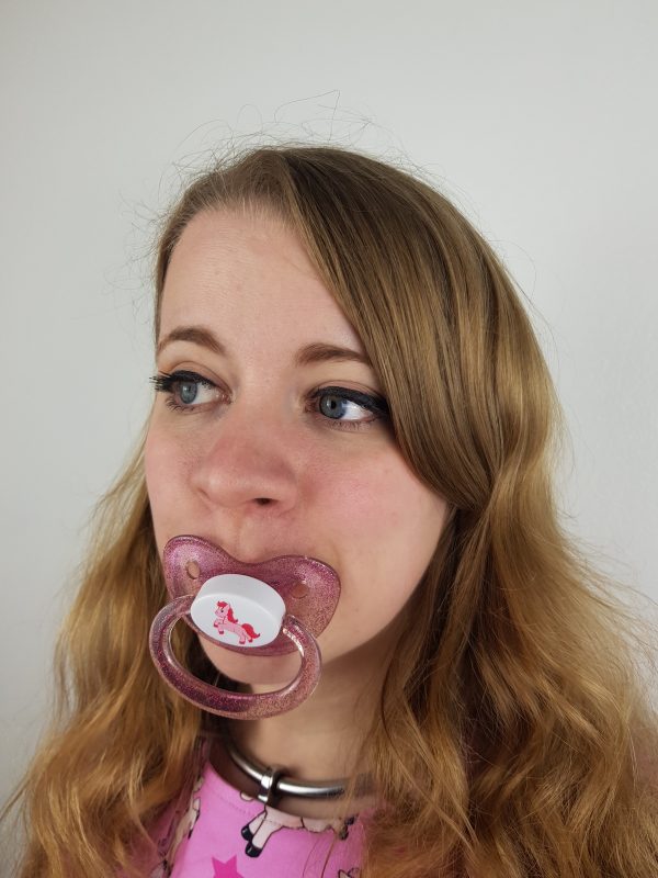 Dotty The pony pacifier Pink Sparkles - Image 3