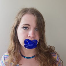Dark Blue pacifier
