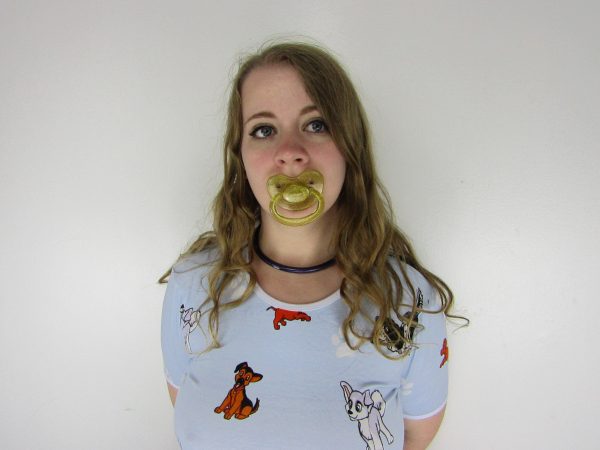 Sparkling Gold Pacifier - Image 3