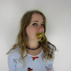 Sparkling Gold Pacifier