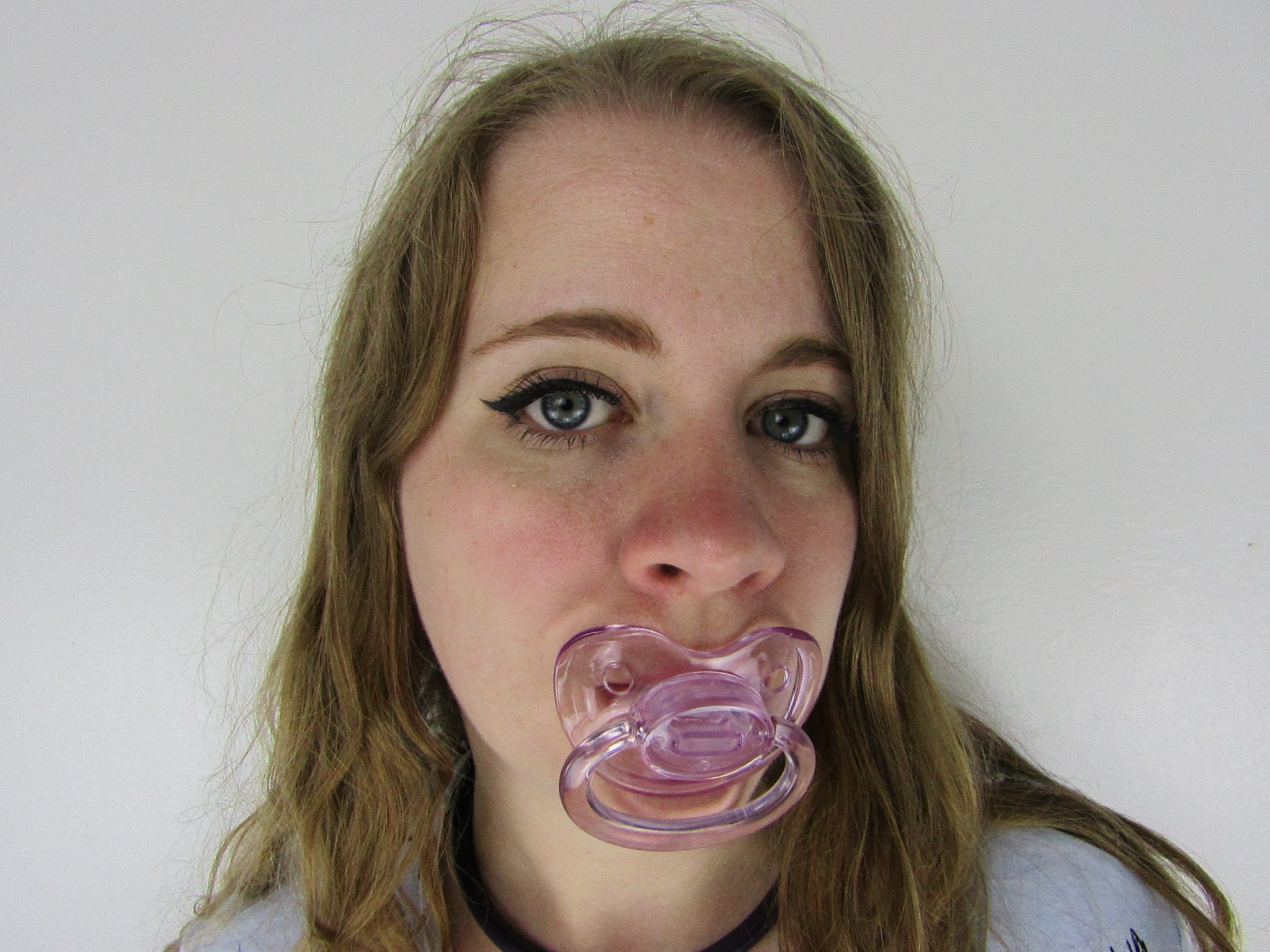 Translucent Pink pacifier