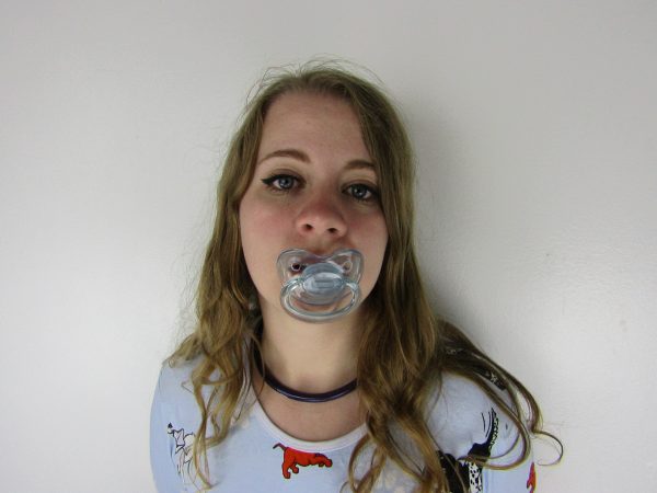Translucent Blue pacifier - Image 4