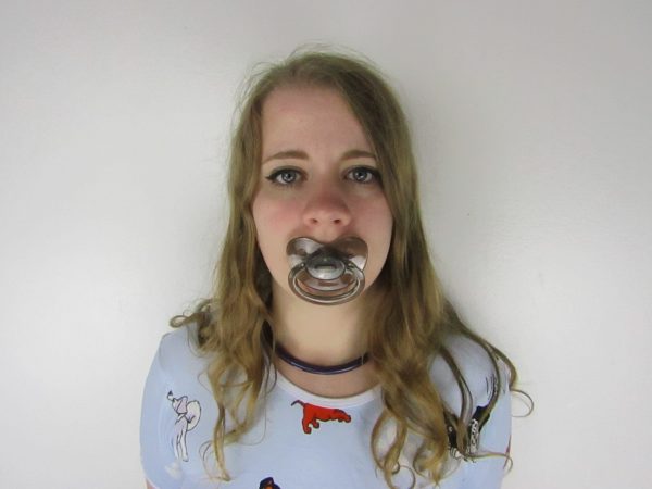 Translucent Black pacifier