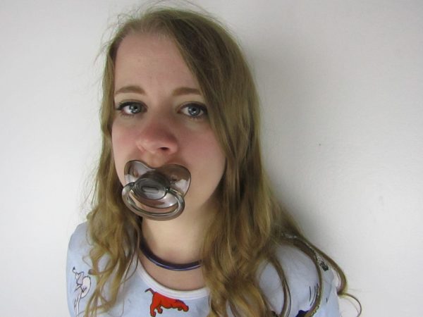 Translucent Black pacifier - Image 2