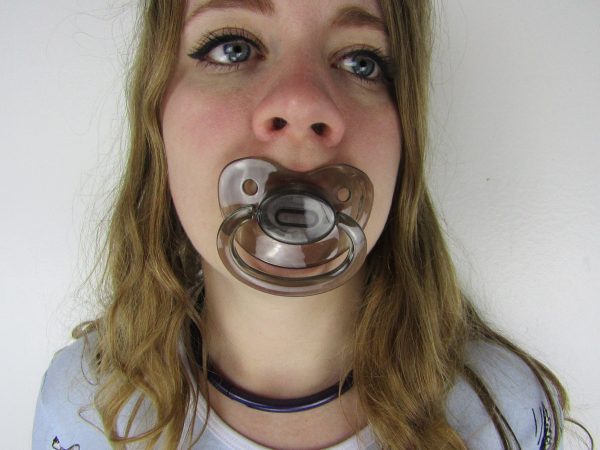 Translucent Black pacifier - Image 3