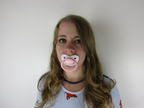 Pink and White pacifier - Image 5
