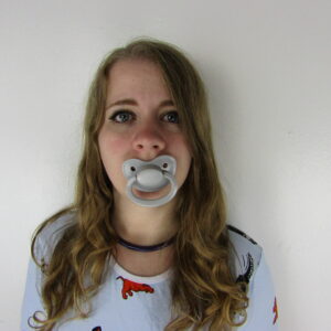 Grey pacifier
