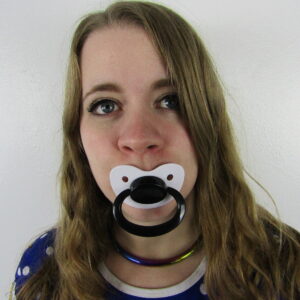 White and Black pacifier