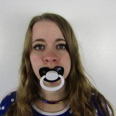 Black and White pacifier