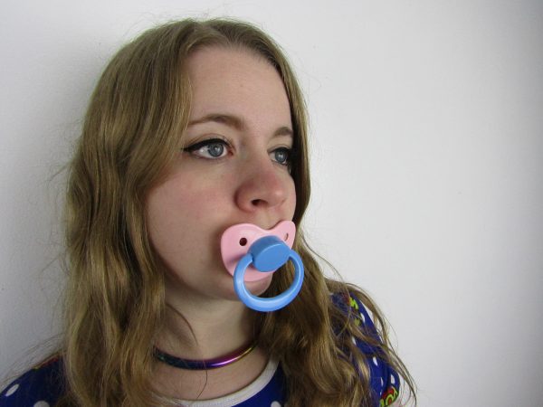 Pink and Blue pacifier - Image 3