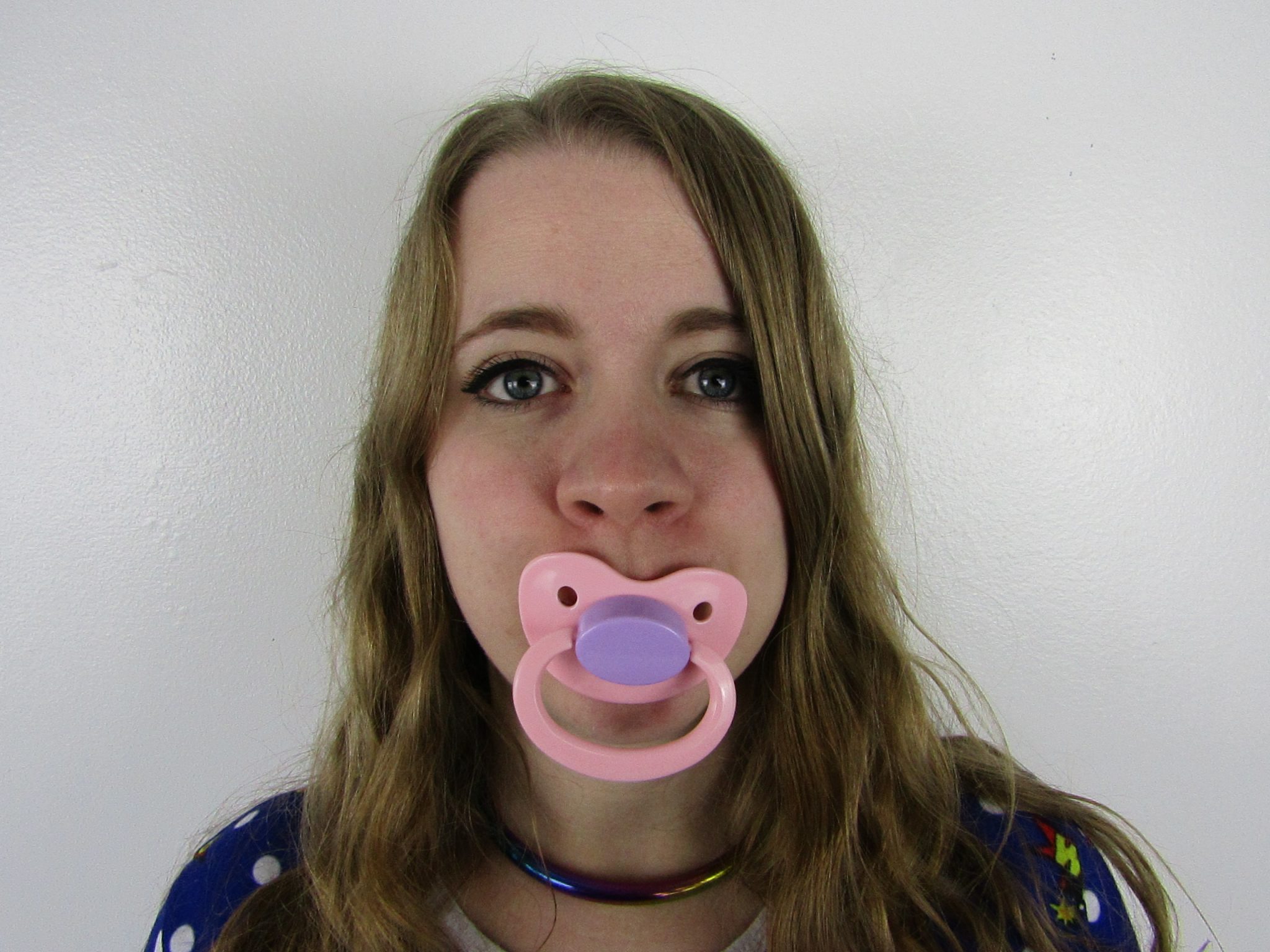 Pink and Lilac pacifier