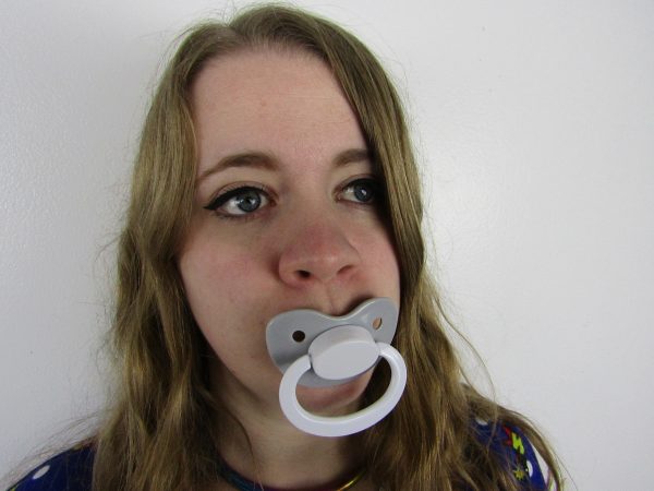 Grey and White pacifier - Image 3