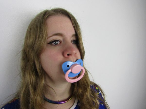 Blue and Pink pacifier - Image 4