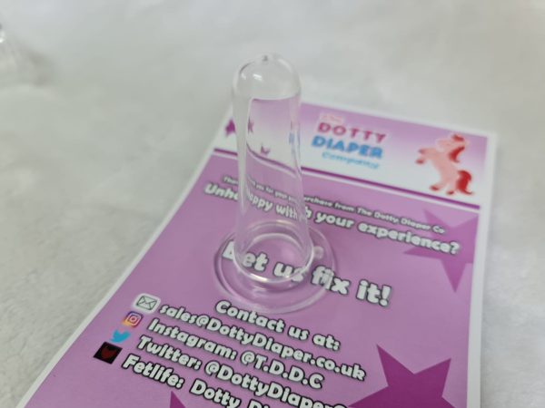 Adult sized bottle teat