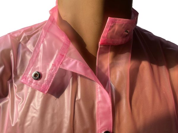 Pink Plastic waterproof Suit - Image 3