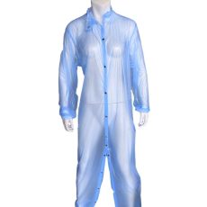 Blue Plastic waterproof Suit