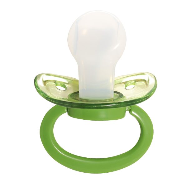Translucent Green and Green pacifier - Image 3