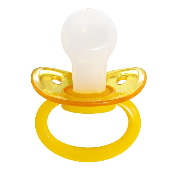 Translucent Yellow and Yellow pacifier - Image 3
