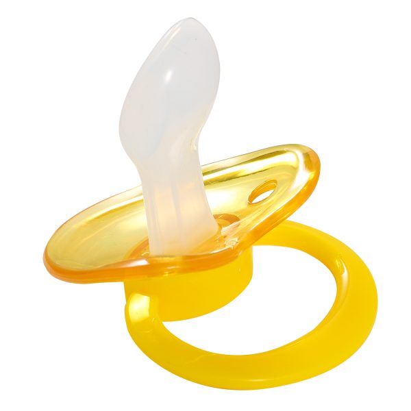 Translucent Yellow and Yellow pacifier - Image 4
