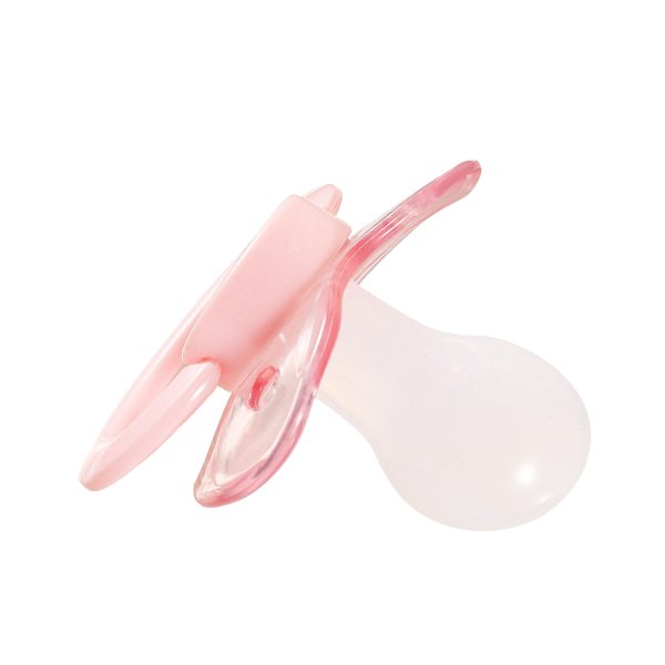 Translucent Pink and pink pacifier - Image 6