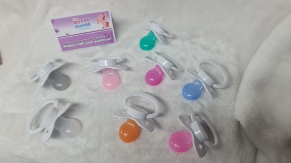 Adult Pacifier Soother coloured Teat Dummy