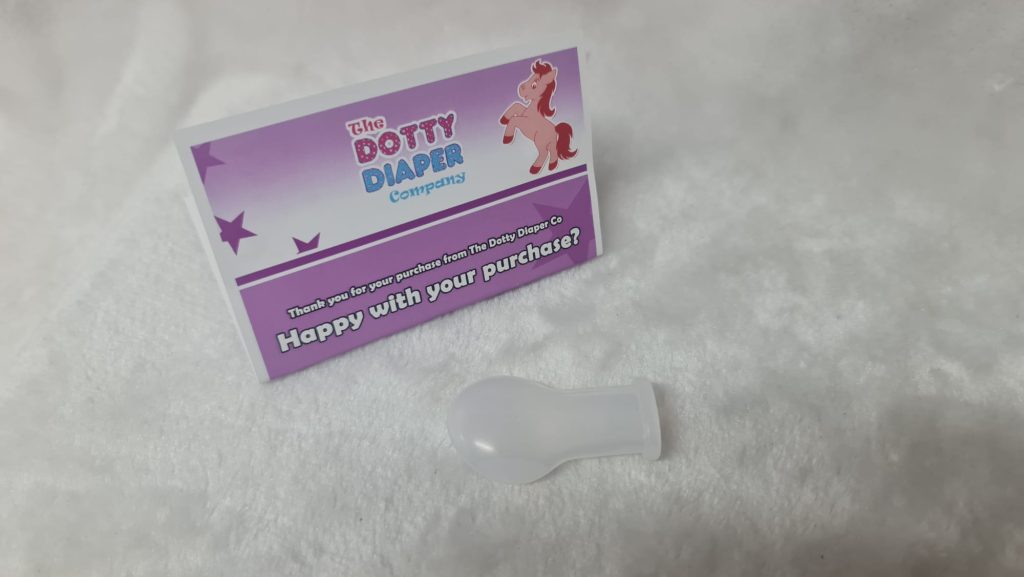 Large Dummy Soother Adult Baby Blue main image 1