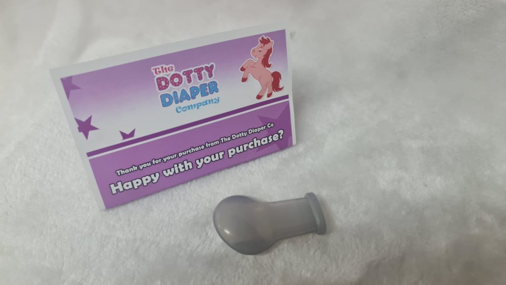 Large Dummy Soother Adult Baby Blue
